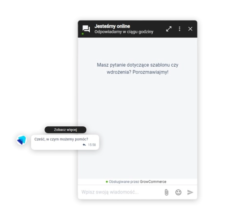 GrowChat  - Czat i integracje kontaktu dla sklepu internetowego