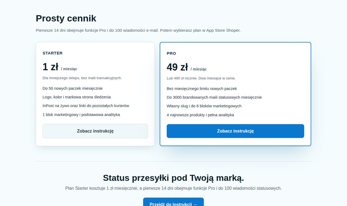 Cennik GrowTrack: Starter 1 zł miesięcznie i Pro 49 zł miesięcznie