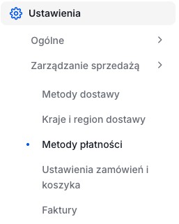 Lokalizacja form płatności w panelu Shoper