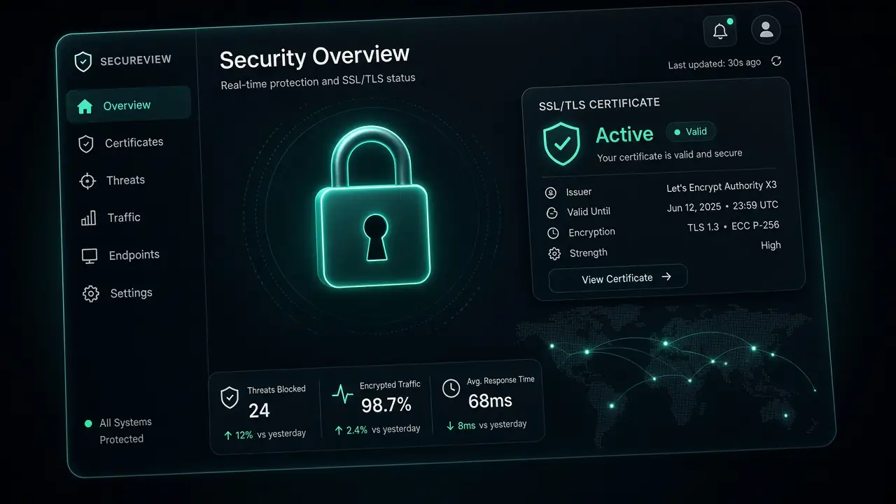 Bezpieczeństwo i SSL w sklepie na Shoperze — certyfikat, Cloudflare i ciągłość działania (2026)