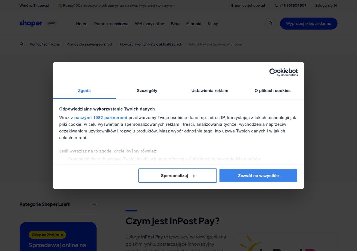 InPost Pay — konfiguracja w Shoper