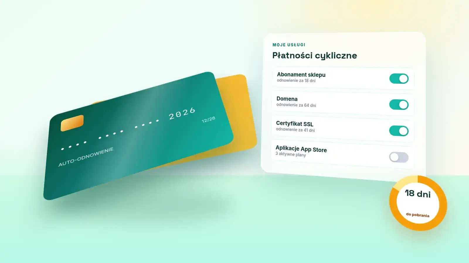 Płatności cykliczne w panelu Shoper